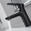 HIMARK Single Handle Matte Black Bathroom Sink Faucets