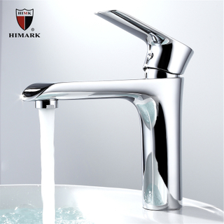 Chrome Single Lever bathroom faucet