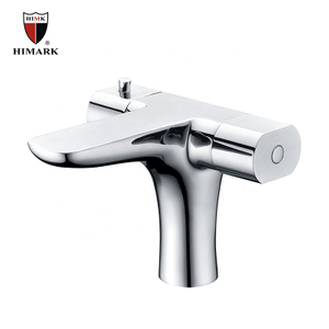 HIMARK high end two handle thermostatic bathroom basin mixer faucet