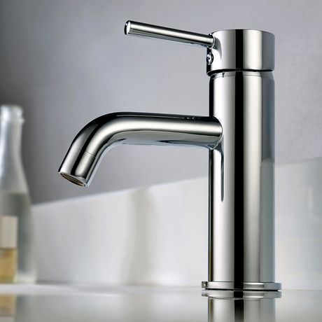 HIMARK China brass chrome modern one hole bathroom basin mixer tap