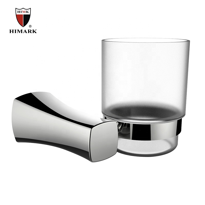 Modern brass bathroom accessories wall mounted glass holder Buy Glass